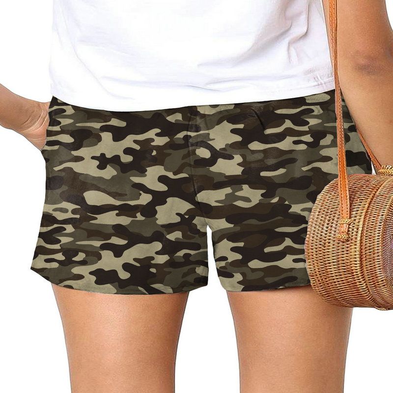 plus size sequin shorts