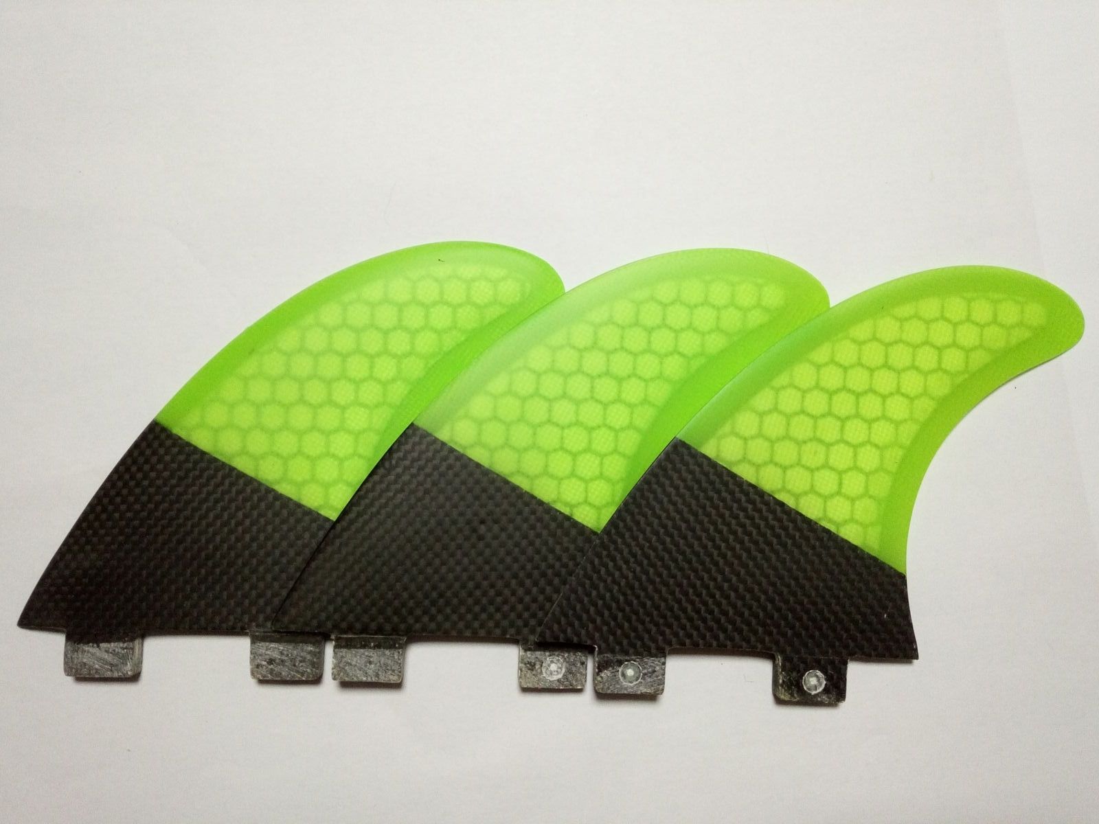 3 Fins Fiberglass Surfboard Fins Thruster F.C.S Style Longboard Tri Fins