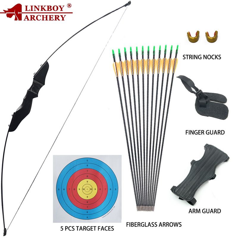 2021 Archery Recurve Takedown Bow And Arrow Set 40lbs For Youth Adult