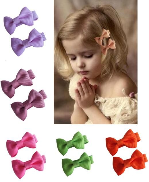 40 Kinds Boutique Girls Hair Bows Hair Barrettes Ribbons and Bows Clips Hair Accessories for Little girls Kids