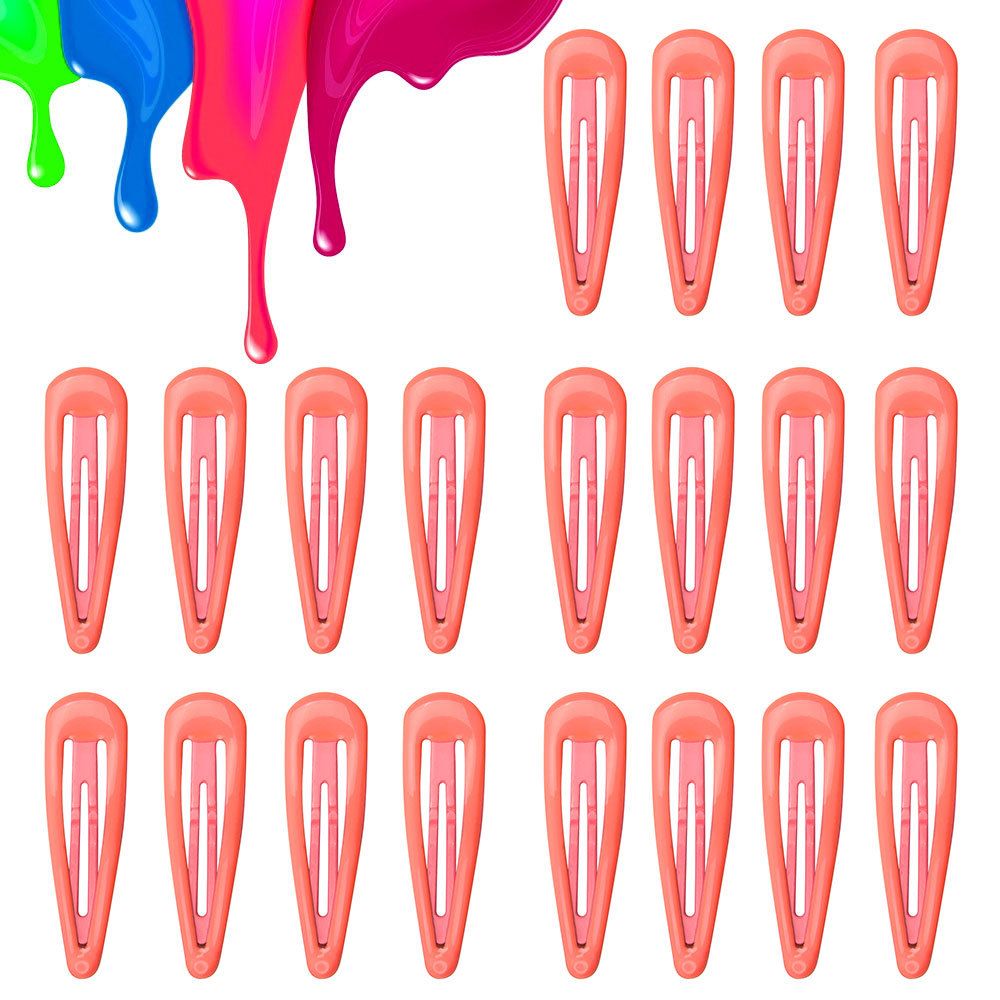 20 colores clip de bebé de la manera Accesorios para el cabello caída del estilo de Lolita del agua Macaron gota de aceite color de la pintura podadoras bb Accesorio