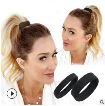 Diy Silicone Foldable Stationarity Hair Donut Magic Bud Like Style