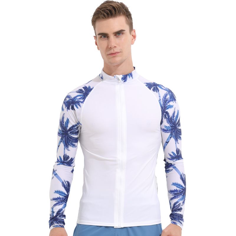 white long sleeve swimsuit