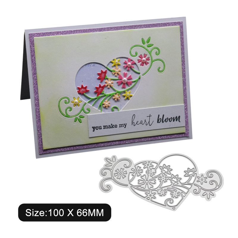 Flowers Vine Cutting Dies Stencil DIY Scrapbooking Paper Card Embossing Crafts