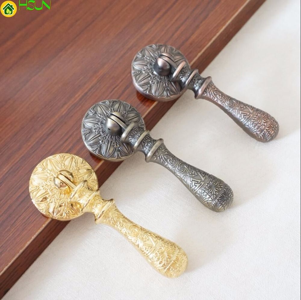 2020 Drop Pull Knobs Chic Drawer Dresser Pulls Handles Bronze