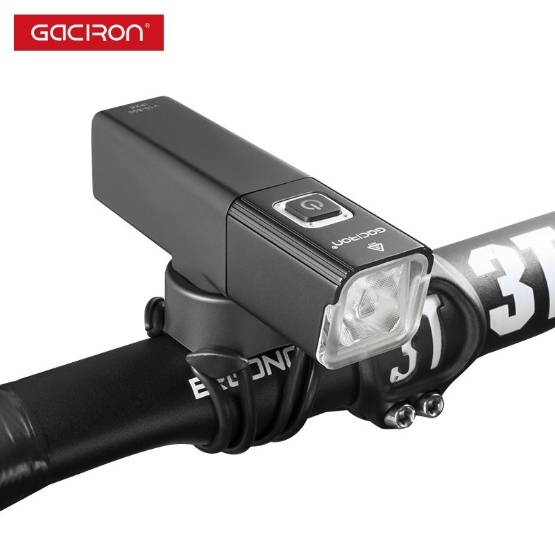 USB Rechargeable Bicycle Cycling Front Lamp Waterproof Bike Headlight Flashlight