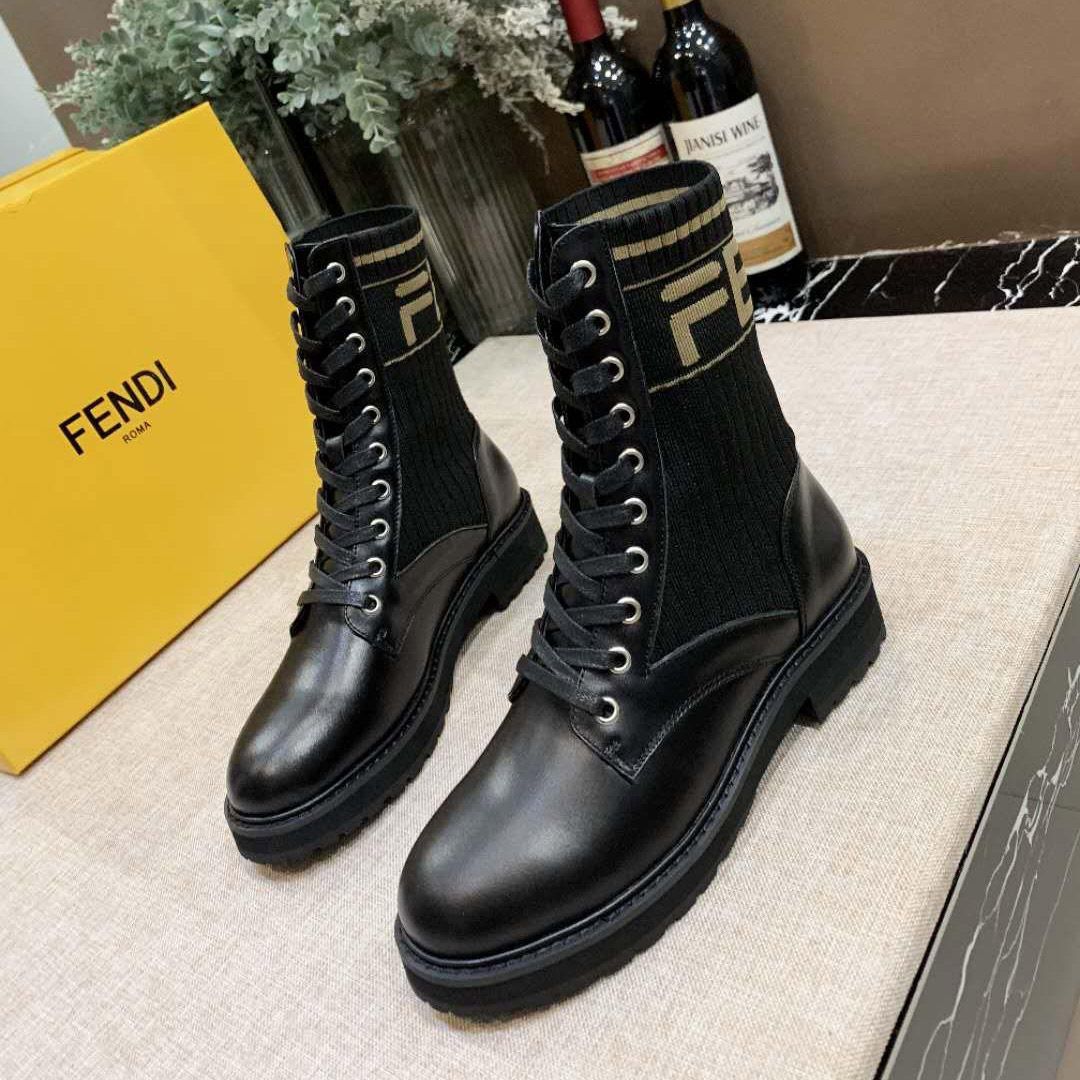 fendi martin boots