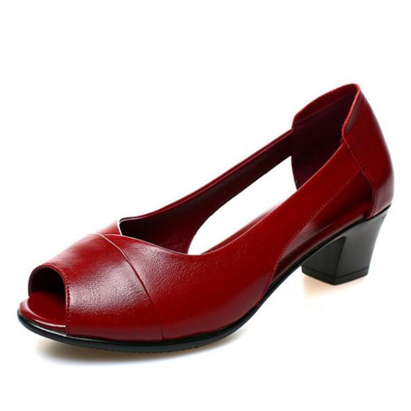 Bow Thick Heel Sandals Summer Woman Open Toe Fish Mouth Thick Bottom Casual Sandals Color : B, Size : 7.0 US Bow Thick Heel Sandals Summer Woman Open Toe Fish Mouth Thick Bottom Casual Sandals Color : B, Size : 7.0 US