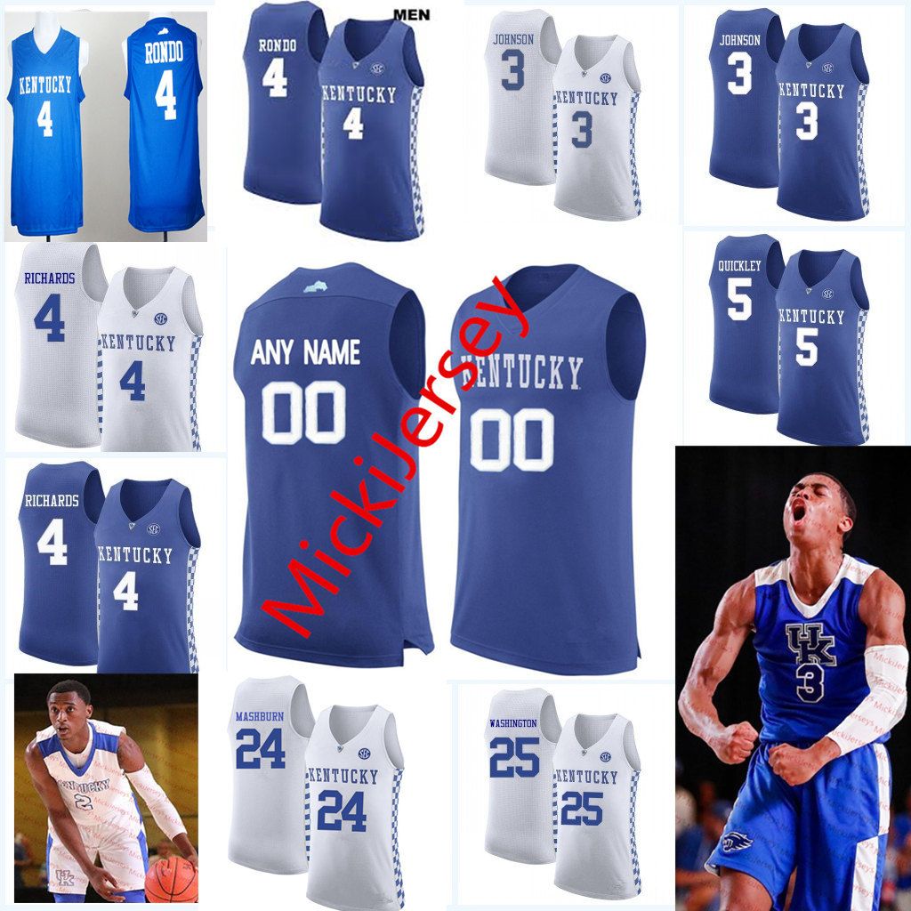 custom kentucky basketball jersey