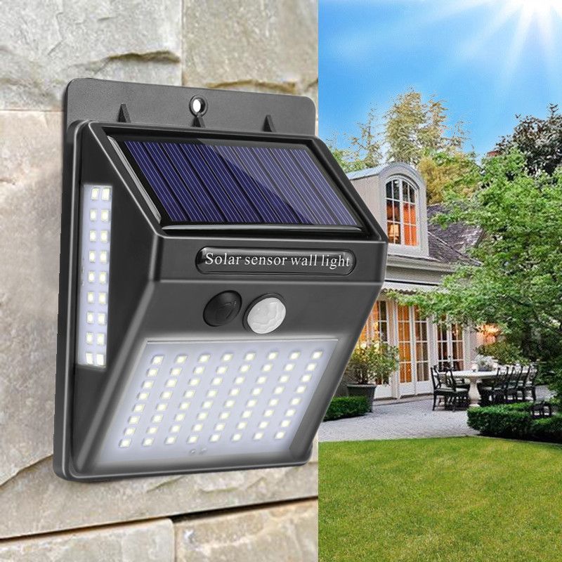 Luz Led Solar para jardín,lámpara de jardín con Sensor humano,decoraci Luz Led Solar para jardín,lámpara de jardín con Sensor humano,decoraci