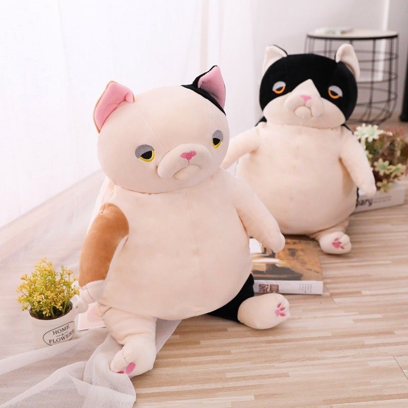 fat cat plush toy