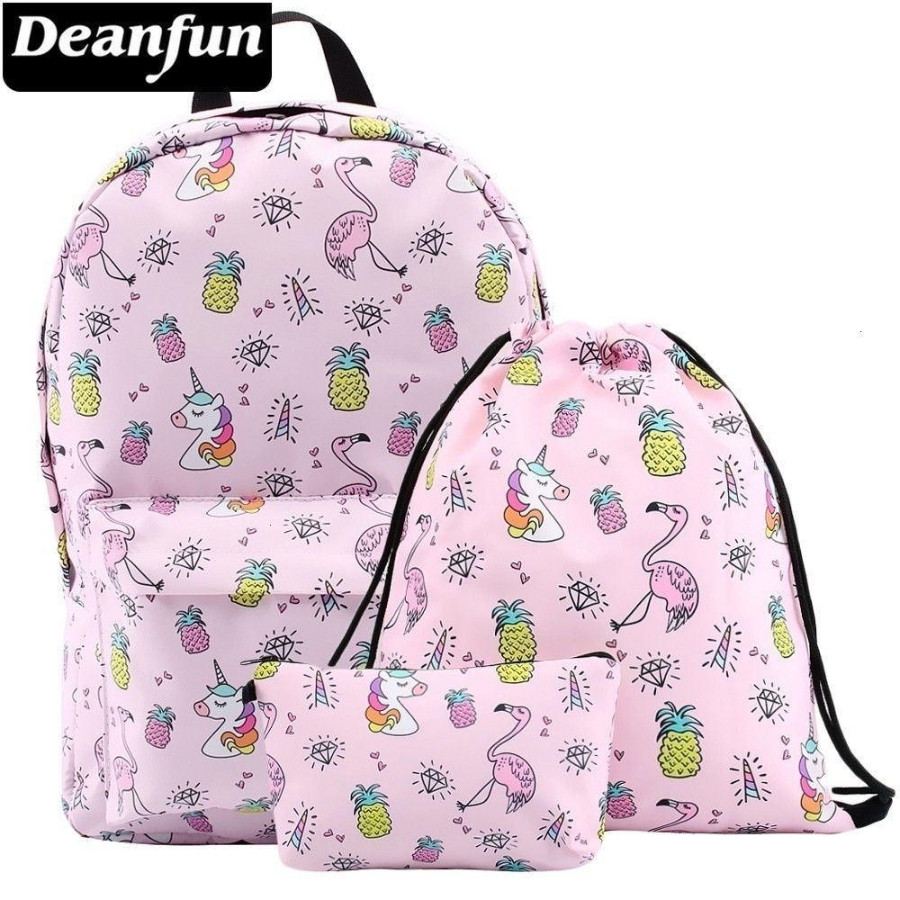 girls flamingo backpack