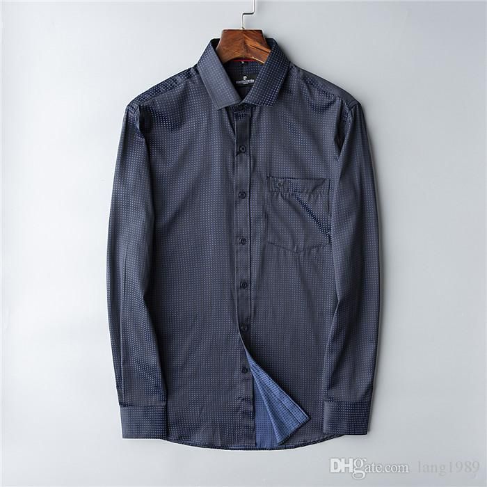 Compra Nueva Pierre Cardin, Camisa A Cuadros, Camisa A Rayas De Los Hombres  De Éxito. Estilo De Ocio. Capa De Los Hombres # 6604 Barato | Entrega  Rápida Y Calidad | Es.Dhgate