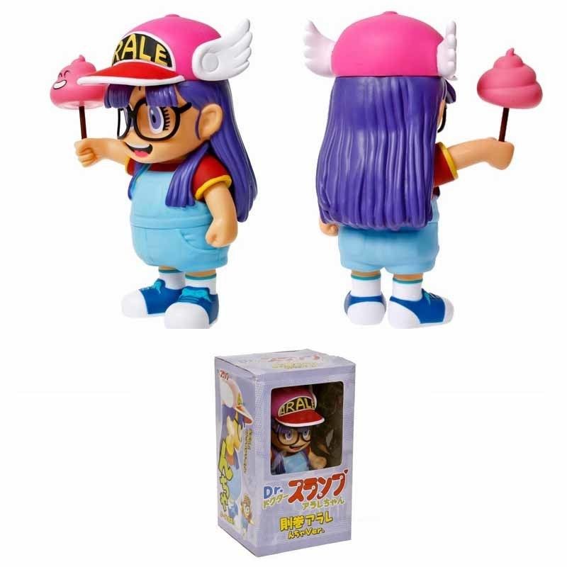 Anime Cartoon Dr Slump Arale con Heces PVC Figura de Acción de Juguete