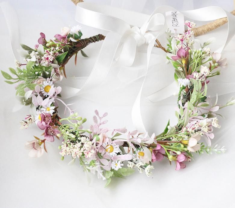 order fresh flower crown