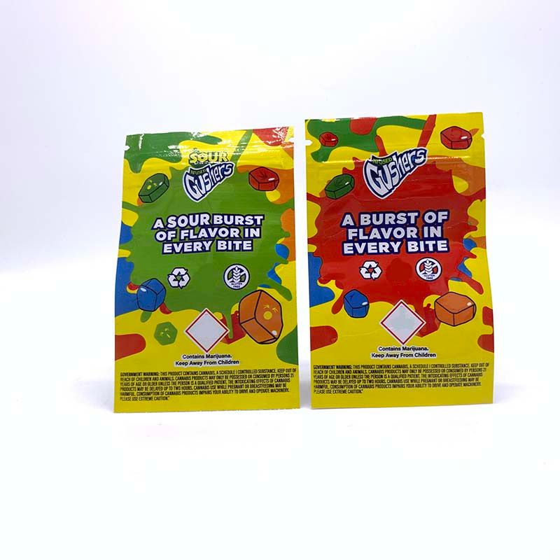 Worlds Dankest Gushers Medicated Fruit Snack 500MG Gusher Candy Bags