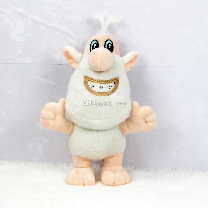 25cm Russian Cartoon TV Booba Buba Plush toy Doll Stuffed Animals small white pig Plush kids 25cm Russian Cartoon TV Booba Buba Plush toy Doll Stuffed Animals small white pig Plush kids