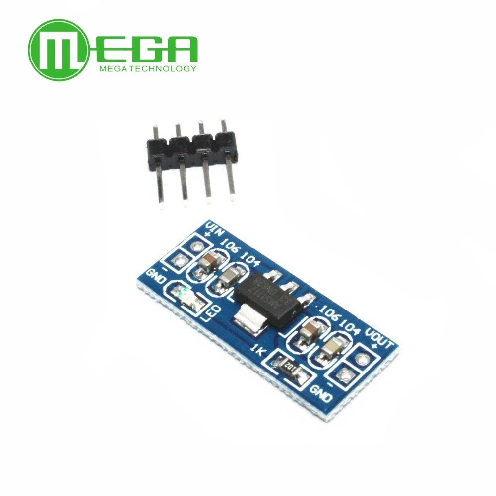 100pcs//lot AMS1117 3.3V AMS1117-3.3V Power Supply Module