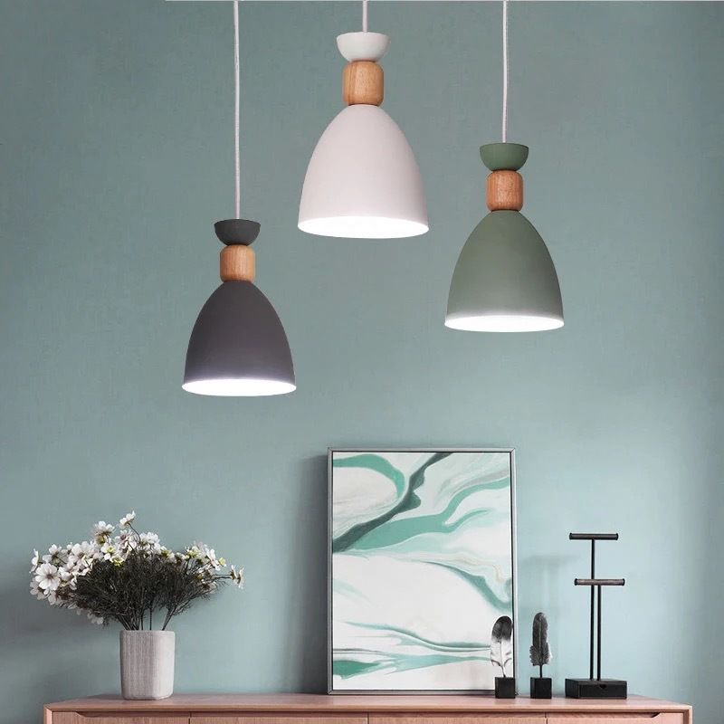 nordic wood pendant light