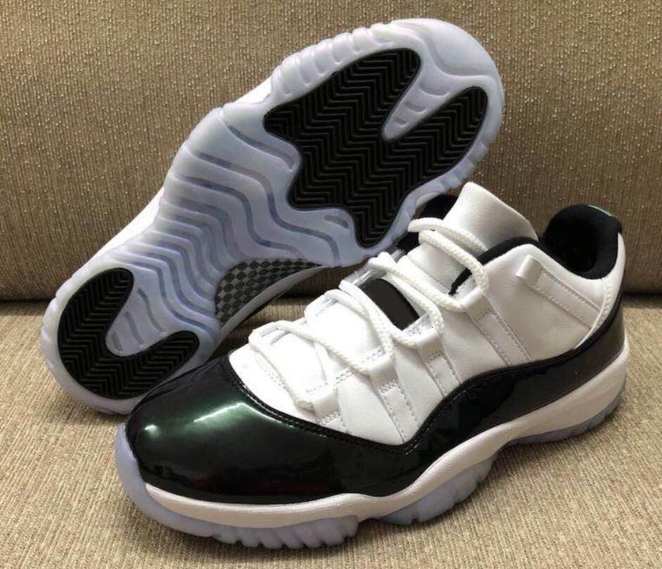 green and white 11s