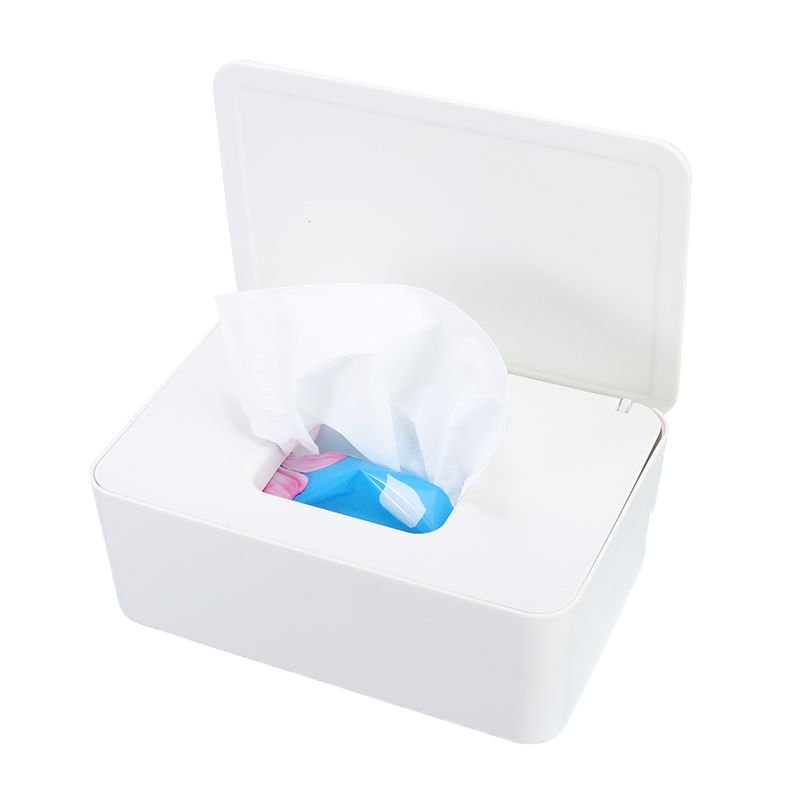 plastic tissue box