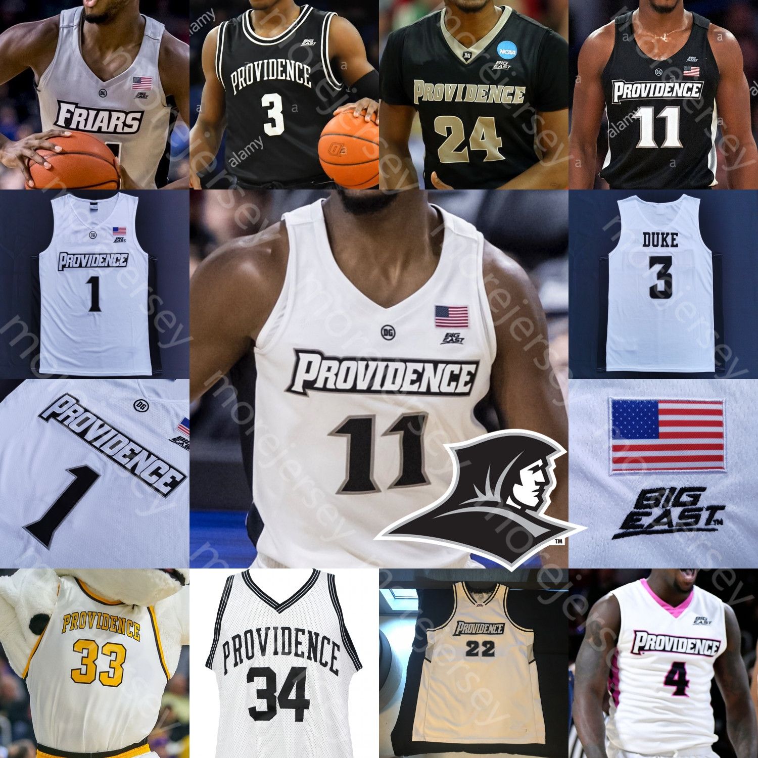 Providence Friars Basketball Jersey 