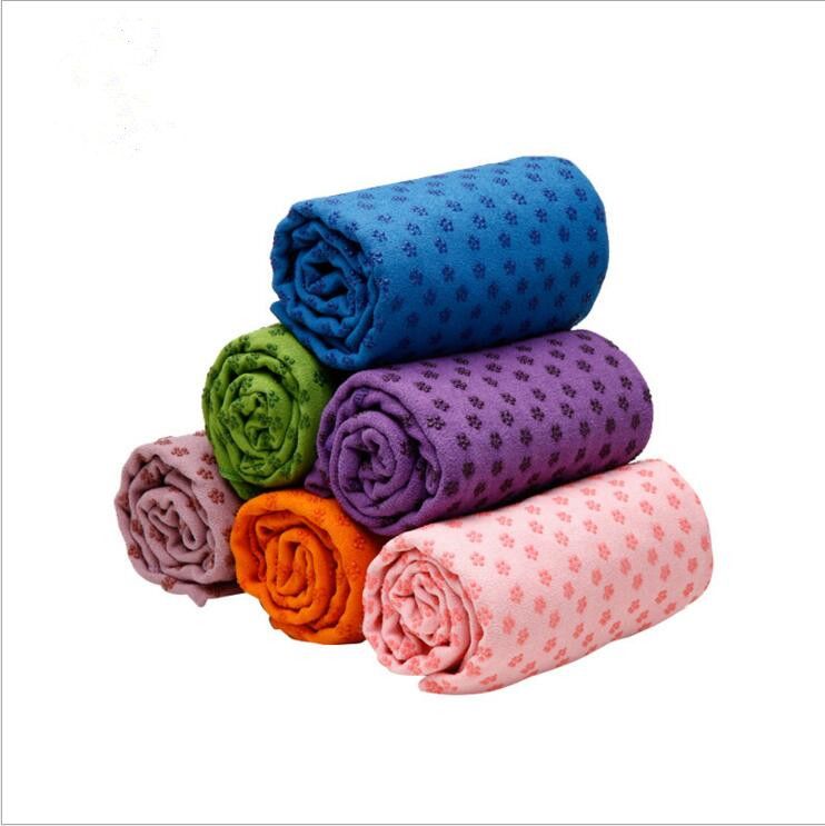anti slip yoga towel