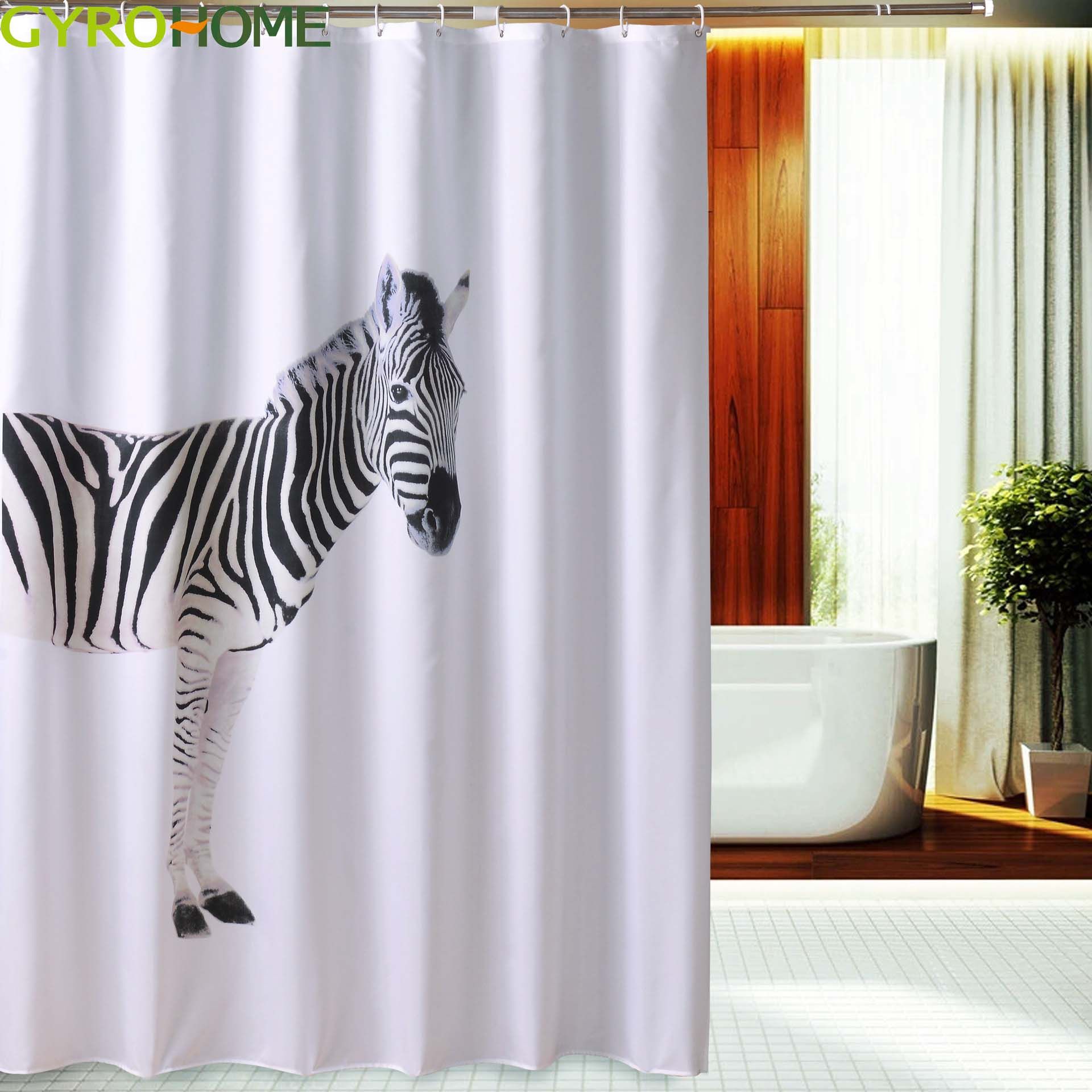 bathroom shower drapes