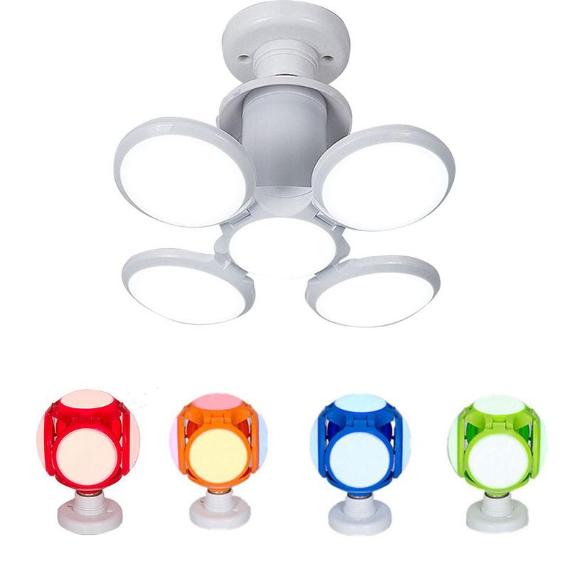 compre bombilla led super brillante plegable e27 40w led futbol ufo lampara de la ca 85 265v led bombilla bombilla bola de la burbuja plegable