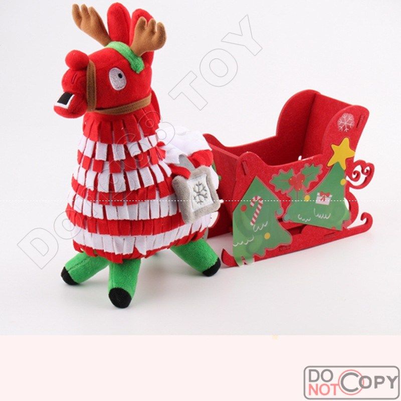 fortnite christmas llama plush