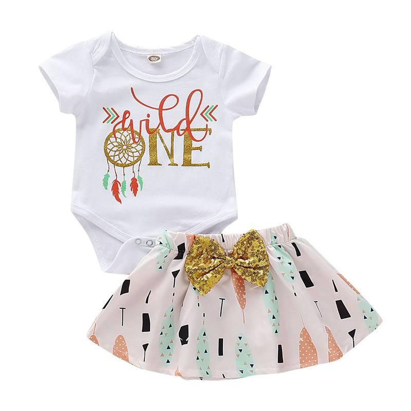 wild one shirt baby girl