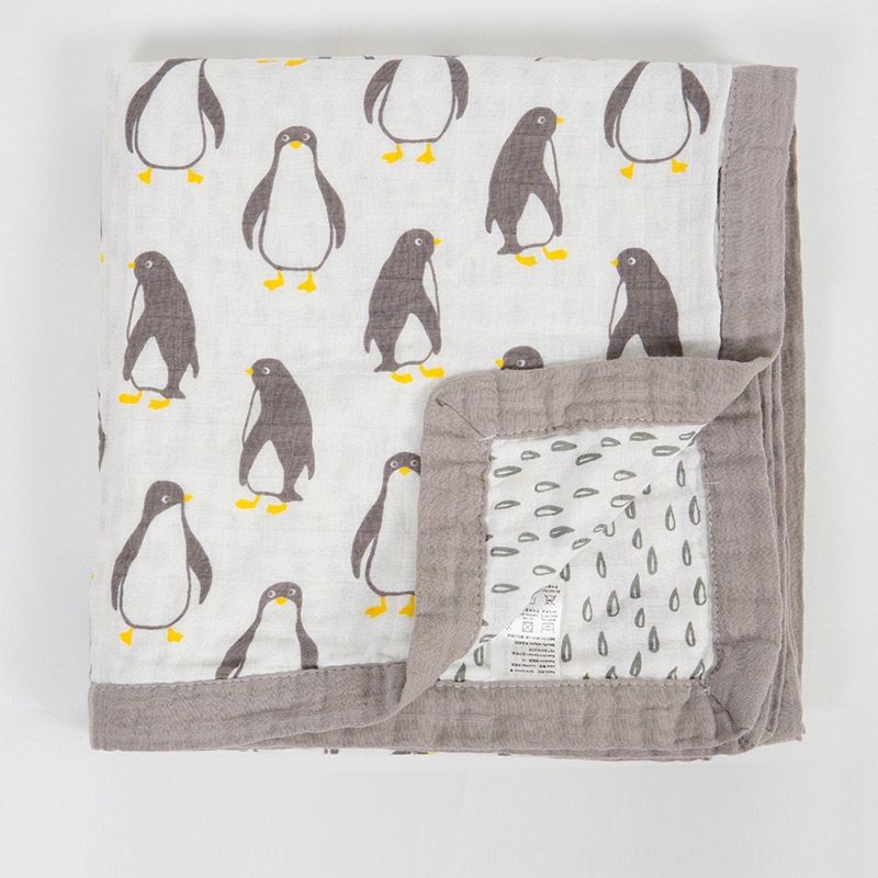 penguin nursery bedding