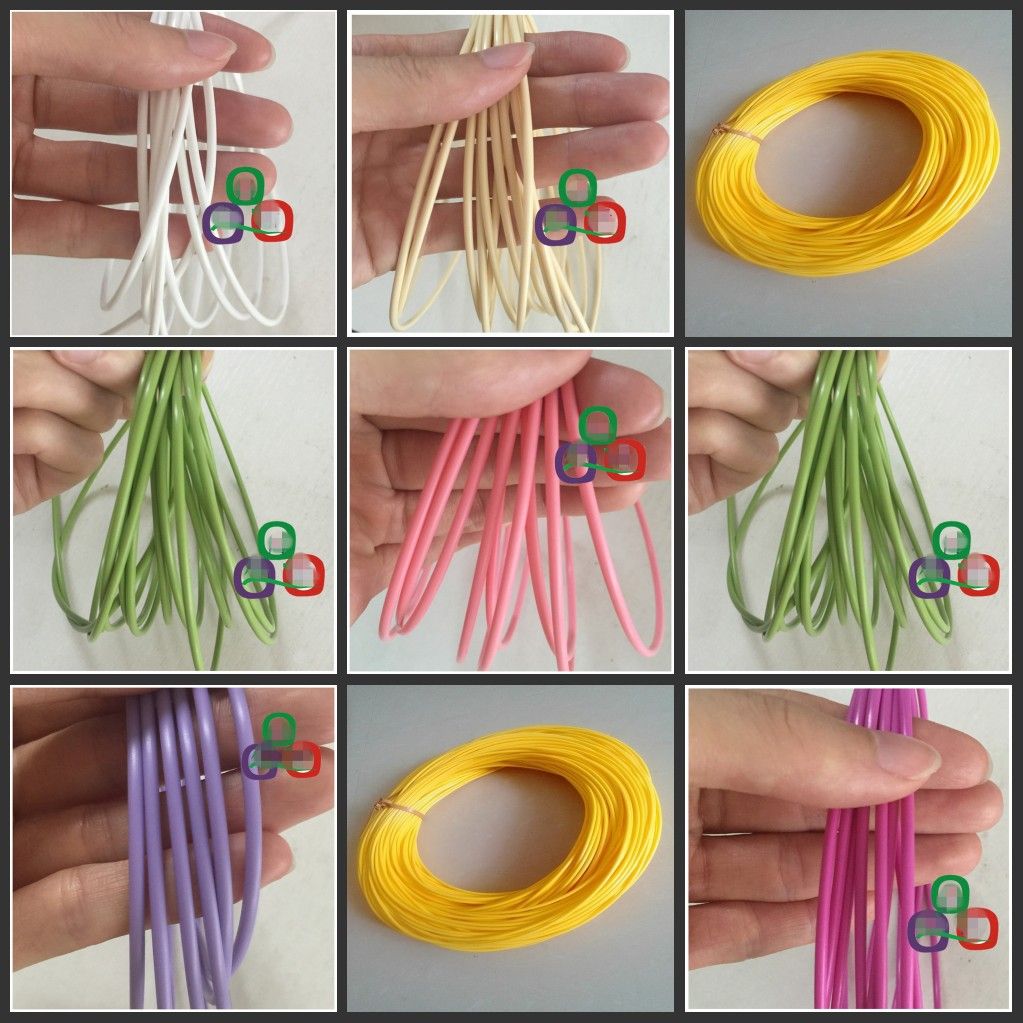 500g Synthetic Rattan Weaving Material Plastic Basket Repair Knitting Tool DIY 