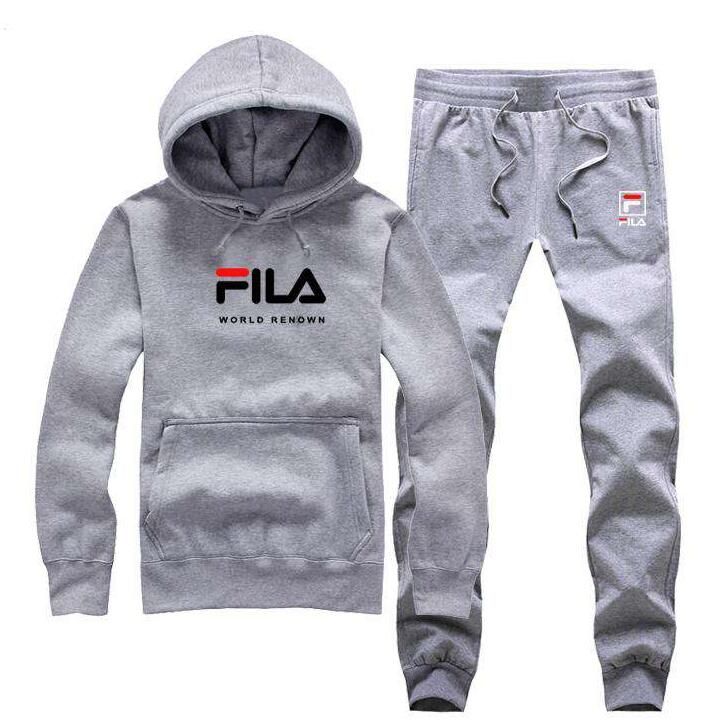 gray polo jogging suit