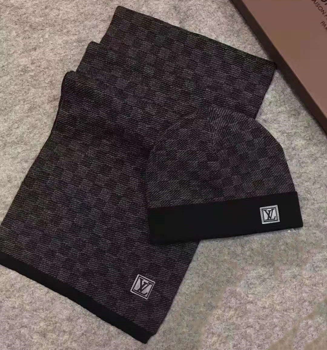 designer mens hat and scarf sets