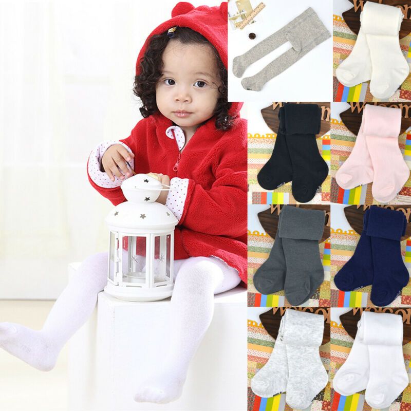 red infant tights