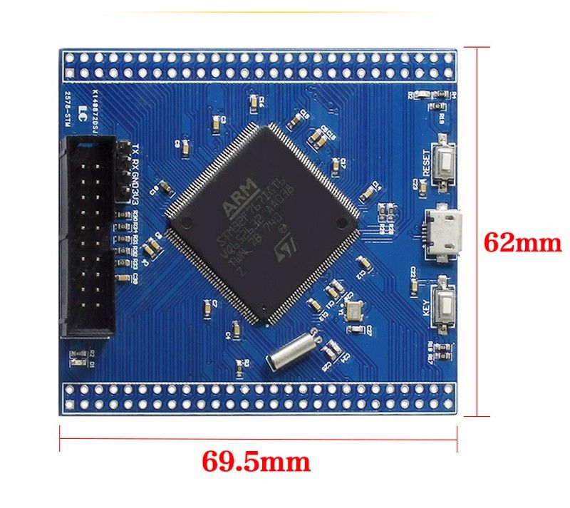 STM32F767IGT6 Entwicklungsboard Cortex-M7 32-Bit-STM32F767-Systemplatine