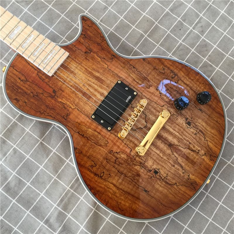 Compra Venta Caliente Cuerpo Sólido Guitarra Eléctrica Tienda De Encargo  Panel Transparente Marrón Guitarra Eléctrica 6 Cuerdas Freetboard Barato |  Entrega Rápida Y Calidad | Es.Dhgate