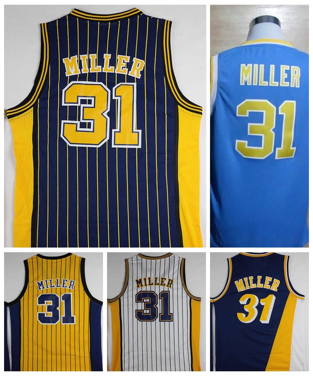 reggie miller jersey number