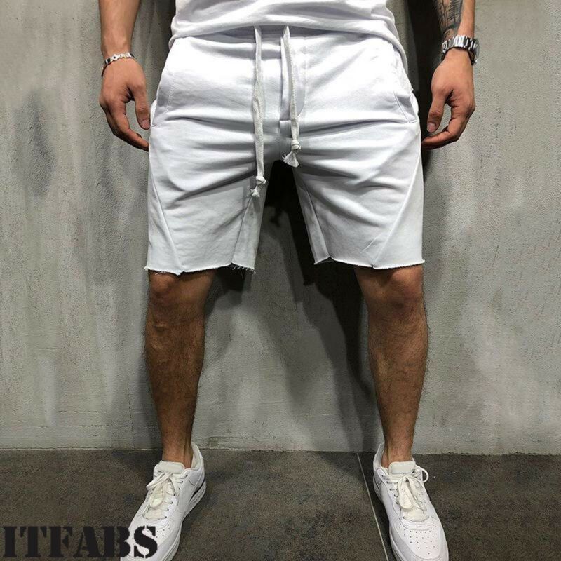 Men's Casual Short Pants Cotton Gym Fitness Jogging Running Sports Wear Shorts Men's Casual Short Pants Cotton Gym Fitness Jogging Running Sports Wear Shorts