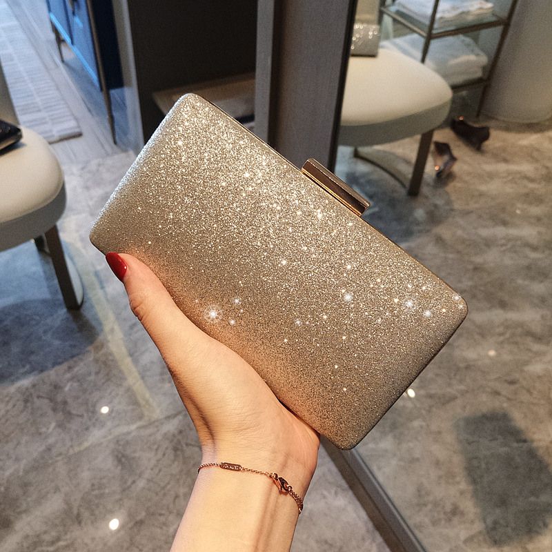 gold evening purse