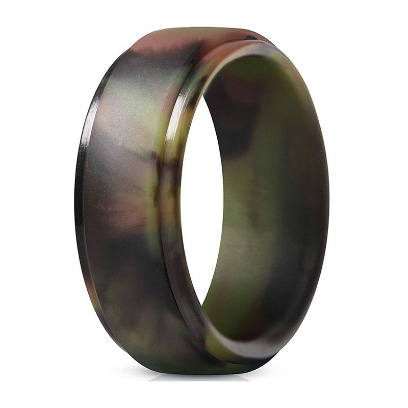 Anillo De Boda De Silicona Flexible Clásico Anillo De Boda Y Anillo De Boda De Silicona Flexible Clásico Anillo De Boda Y