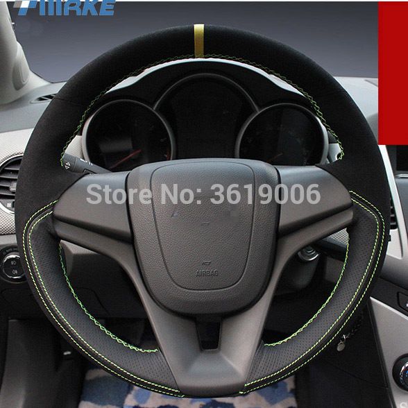 Auto Hand-stitched DIY Special Car Steering Wheel Cover For Chevrolet Cruze
