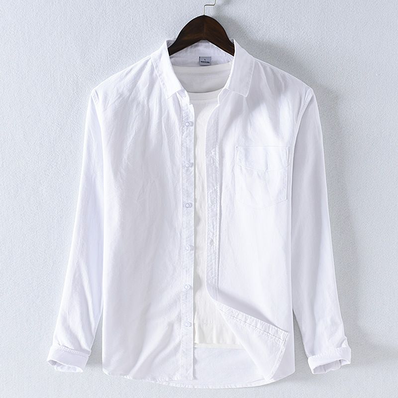 breathable white dress shirt