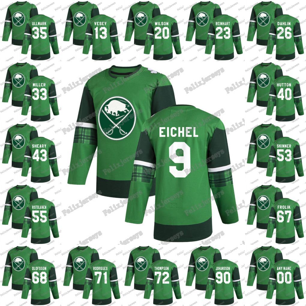 sabres green jersey