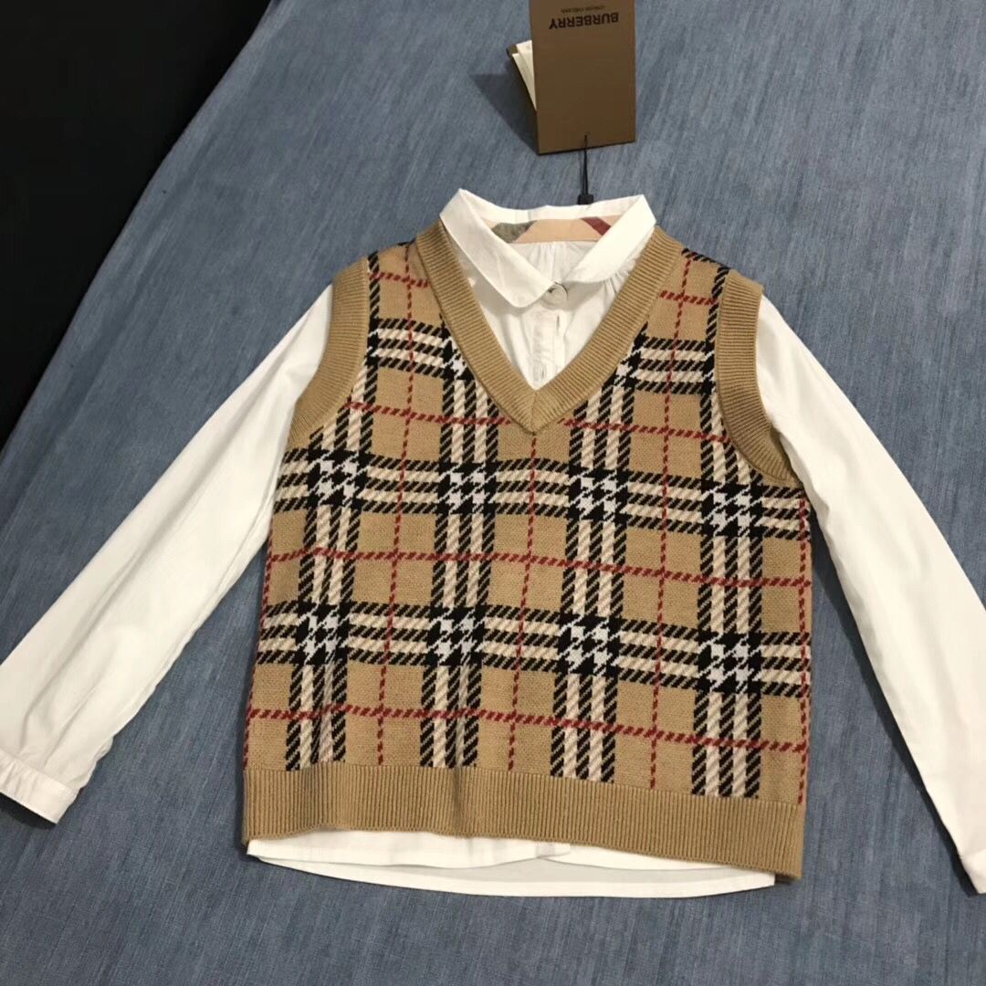 burberry knit vest