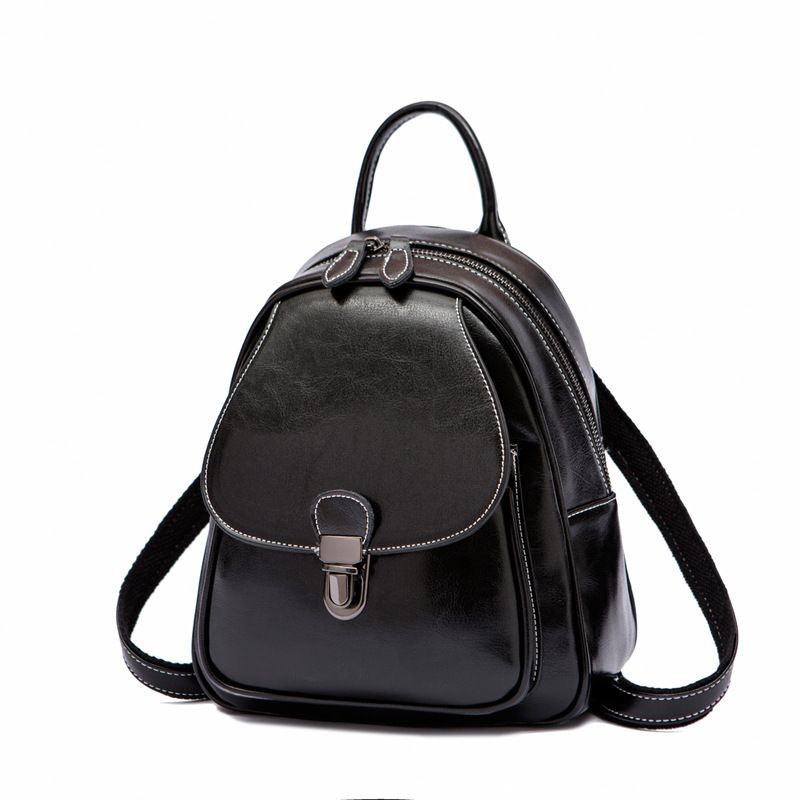 genuine leather rucksack