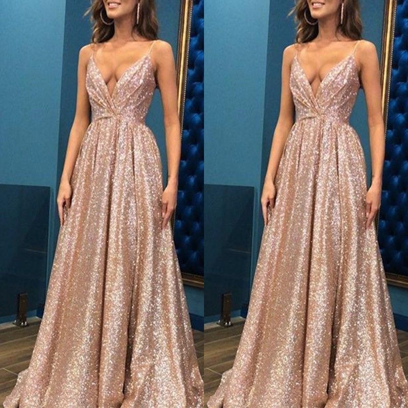 bling maxi dress