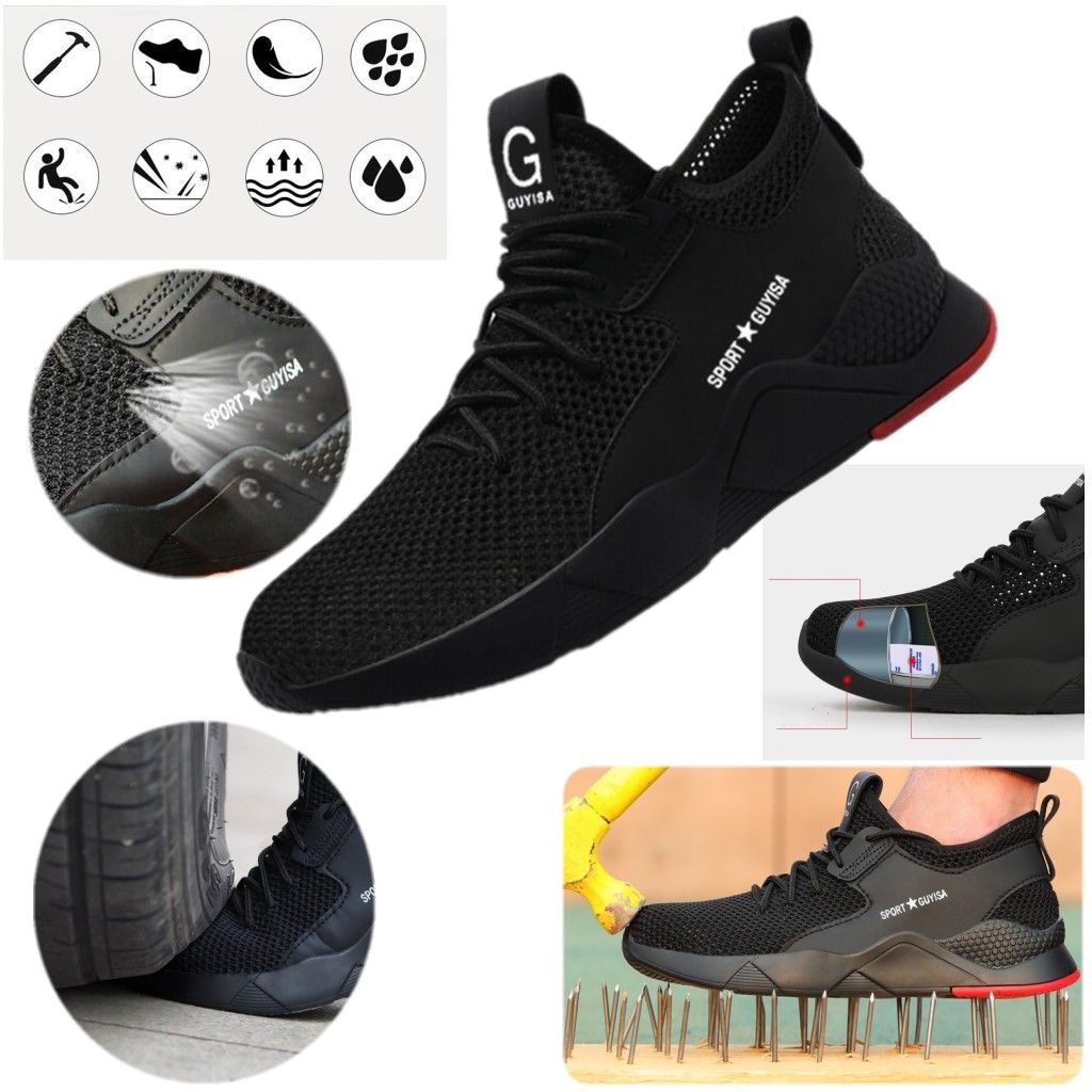 sport guyisa steel toe shoes