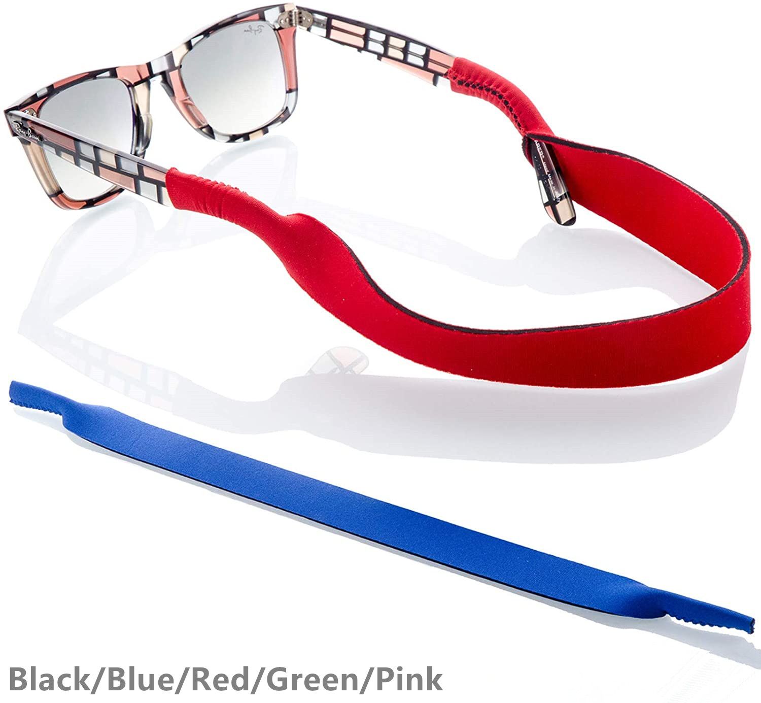 correa para gafas de tela GERNEO® cordón unisex extra largo para gafas de sol y de lectura París soporte de cobre 